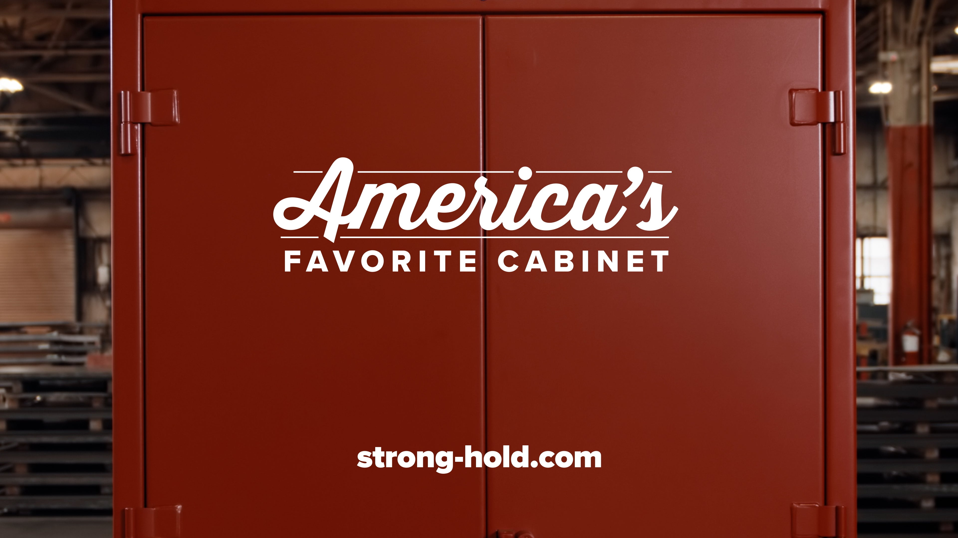 Load video: A video of Extreme Duty 12 GA Cabinet with 4 Shelves | 48 In. W x 24 In. D x 78 In. H