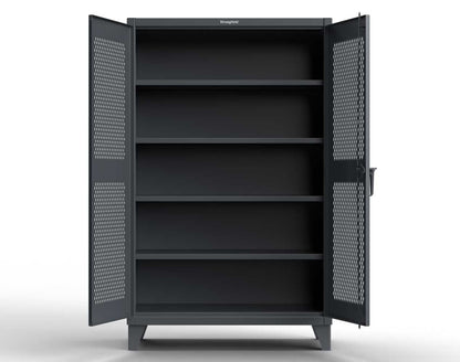 Extreme Duty 12 GA Cabinet with Ventilated (Diamond) Doors - 36 In. W x 24 In. D x 78 In. H