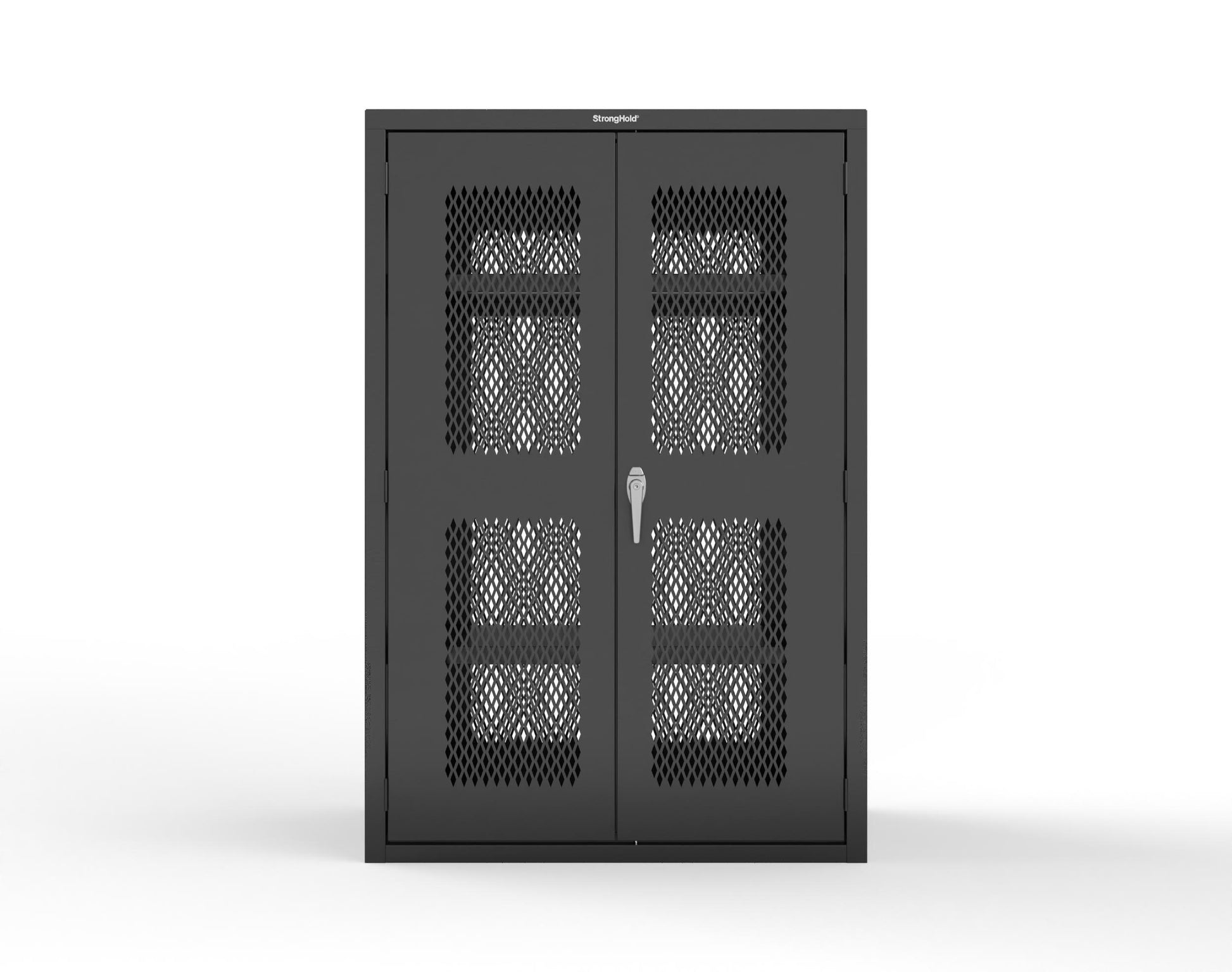 Heavy Duty 18 GA Ventilated Cabinet - 48 in. W x 24 in. D x 72 in. H - 46-VBS-243-P-9005