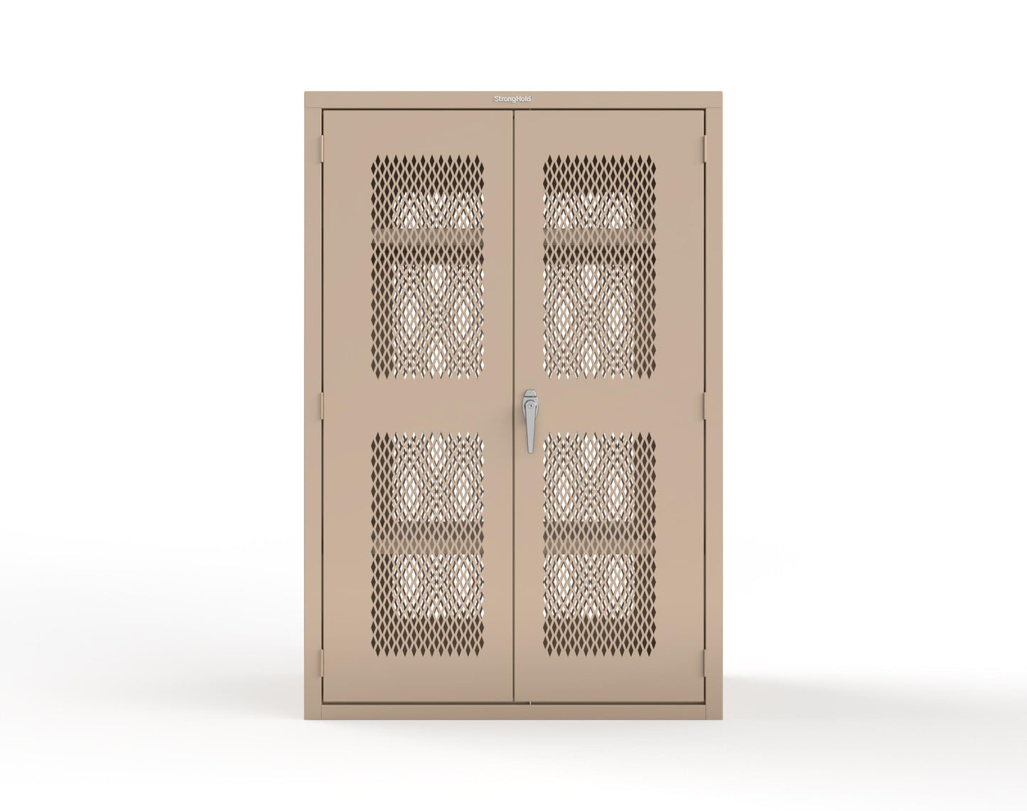 Heavy Duty 18 GA Ventilated Cabinet - 48 in. W x 24 in. D x 72 in. H - 46-VBS-243-P-1019