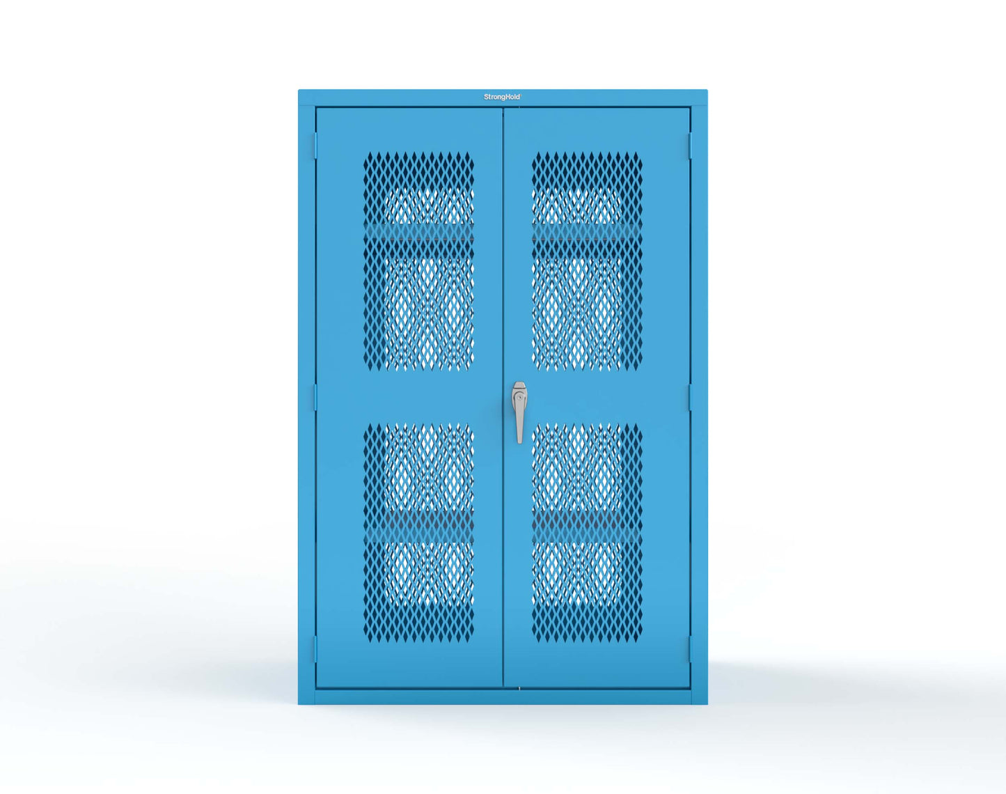Heavy Duty 18 GA Ventilated Cabinet - 48 in. W x 24 in. D x 72 in. H - 46-VBS-243-P-5012