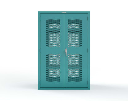 Heavy Duty 18 GA Ventilated Cabinet - 48 in. W x 24 in. D x 72 in. H - 46-VBS-243-P-5021