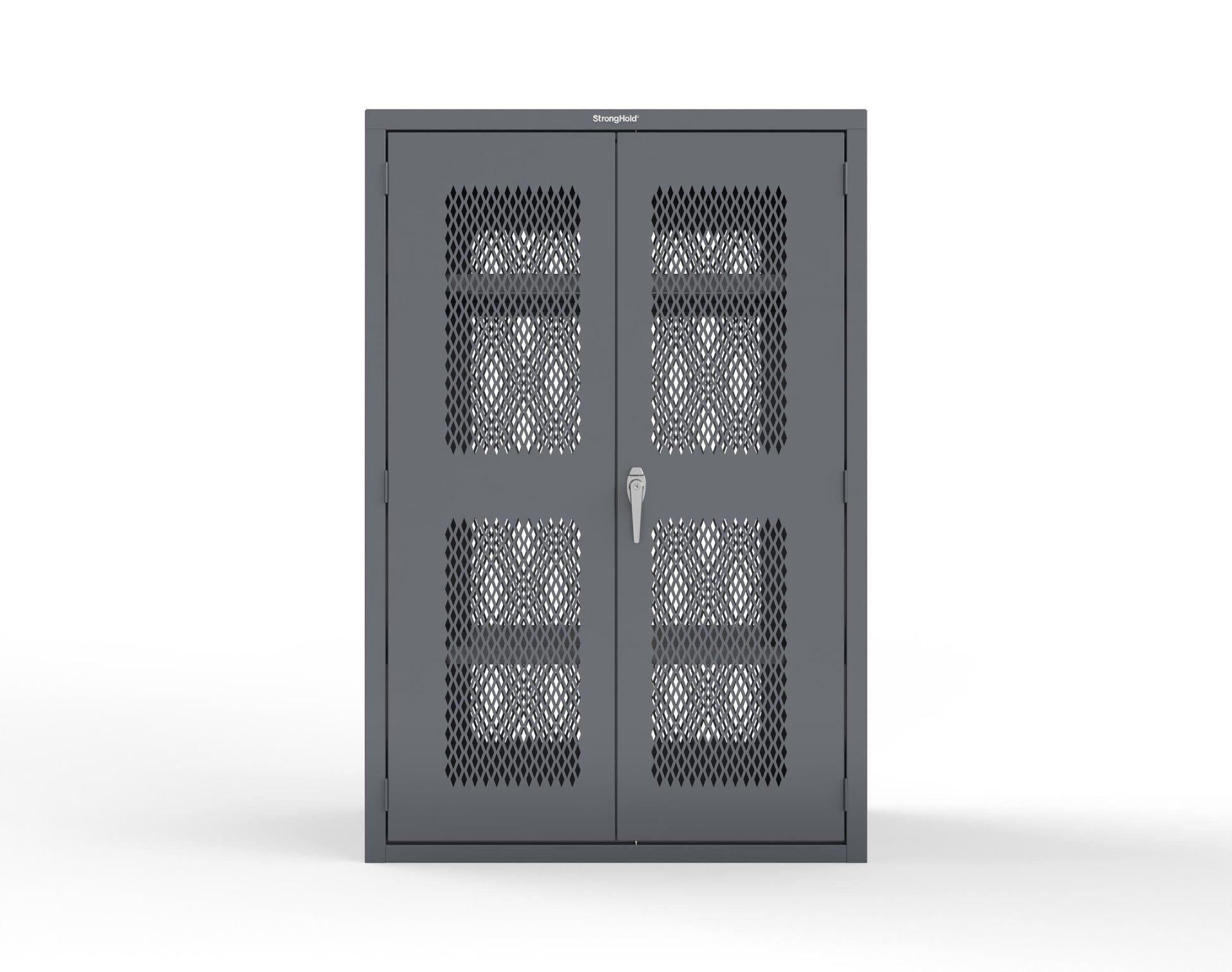 Heavy Duty 18 GA Ventilated Cabinet - 48 in. W x 24 in. D x 72 in. H - 46-VBS-243-P-7024