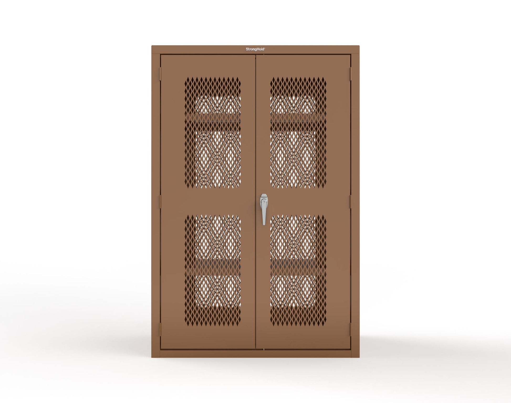 Heavy Duty 18 GA Ventilated Cabinet - 48 in. W x 24 in. D x 72 in. H - 46-VBS-243-P-8008