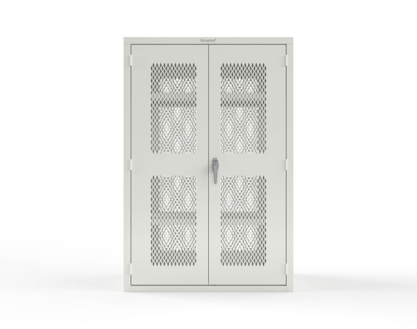 Heavy Duty 18 GA Ventilated Cabinet - 48 in. W x 24 in. D x 72 in. H - 46-VBS-243-P-9003