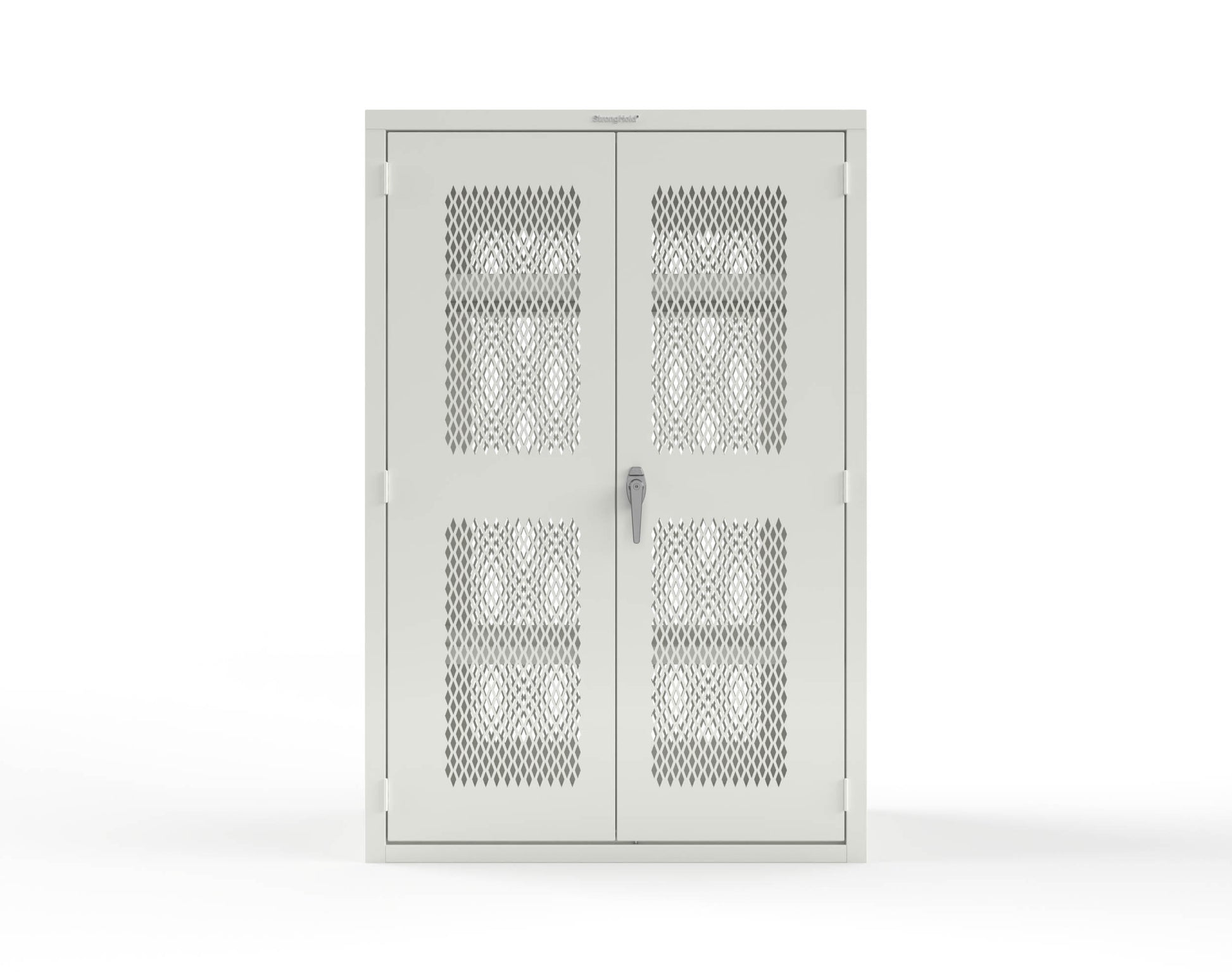 Heavy Duty 18 GA Ventilated Cabinet - 48 in. W x 24 in. D x 72 in. H - 46-VBS-243-P-9003