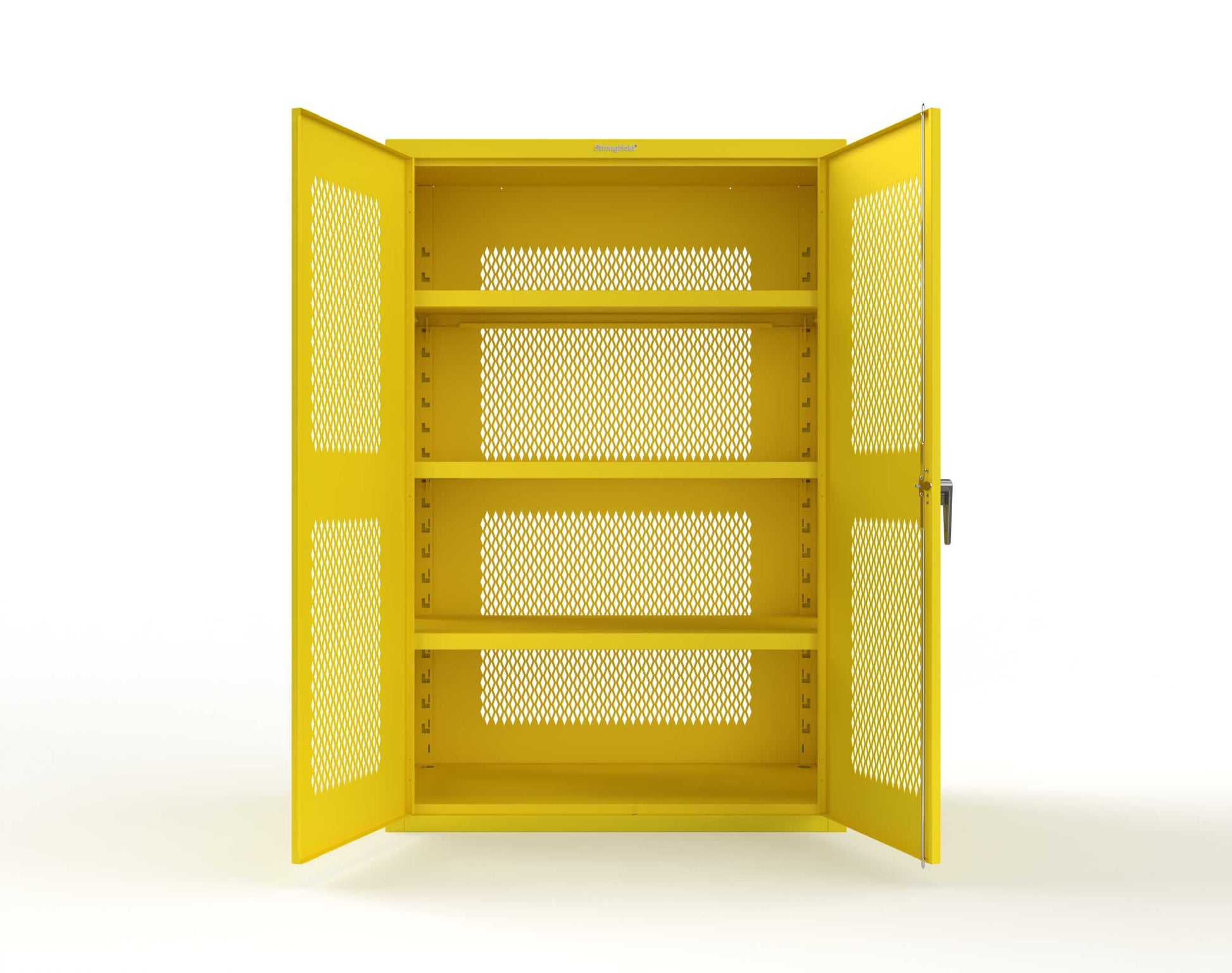 Heavy Duty 18 GA Ventilated Cabinet - 48 in. W x 24 in. D x 72 in. H - 46-VBS-243-P-1021