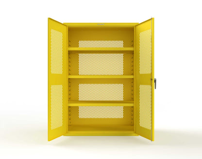 Heavy Duty 18 GA Ventilated Cabinet - 48 in. W x 24 in. D x 72 in. H - 46-VBS-243-P-1021