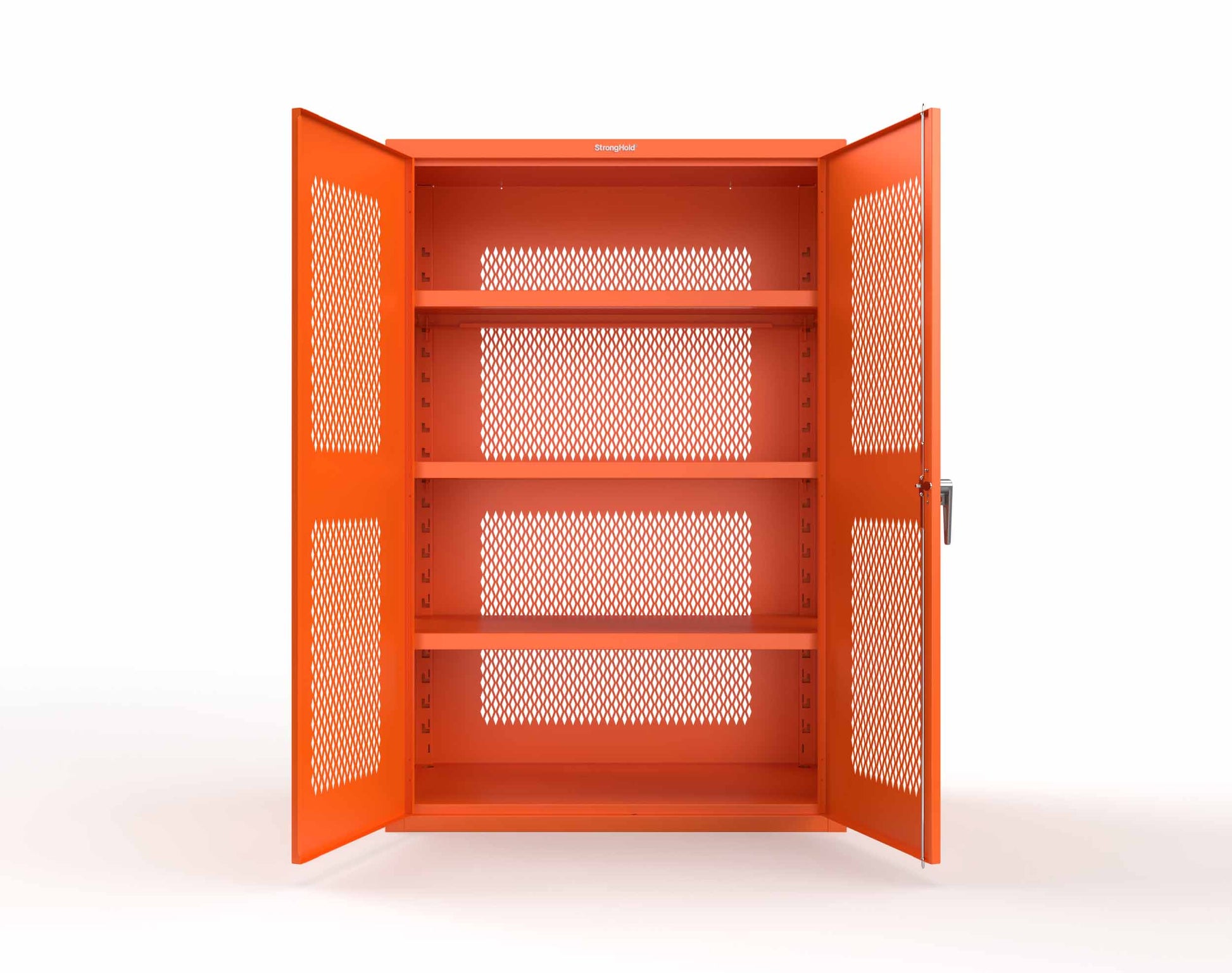 Heavy Duty 18 GA Ventilated Cabinet - 48 in. W x 24 in. D x 72 in. H - 46-VBS-243-P-2009