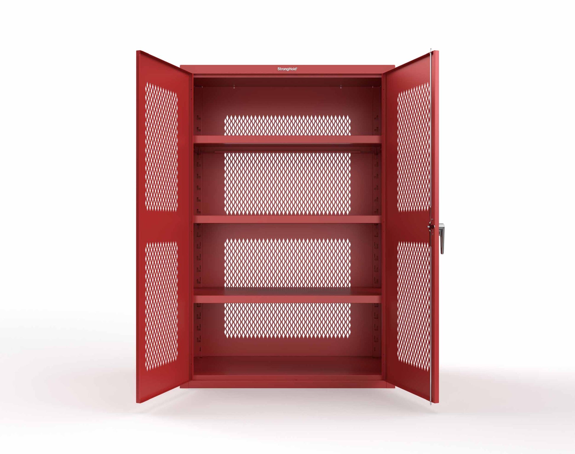 Heavy Duty 18 GA Ventilated Cabinet - 48 in. W x 24 in. D x 72 in. H - 46-VBS-243-P-3001