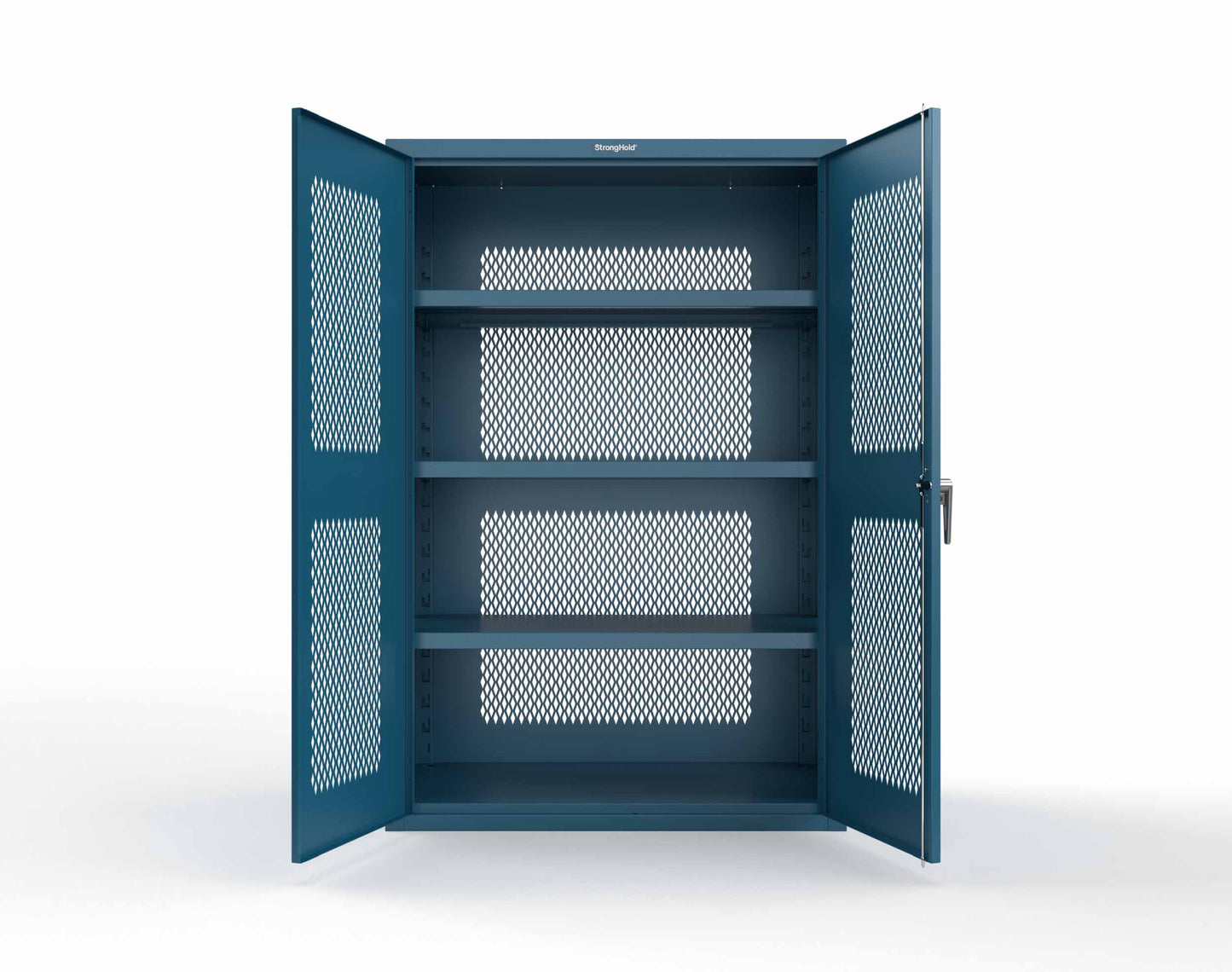 Heavy Duty 18 GA Ventilated Cabinet - 48 in. W x 24 in. D x 72 in. H - 46-VBS-243-P-5001