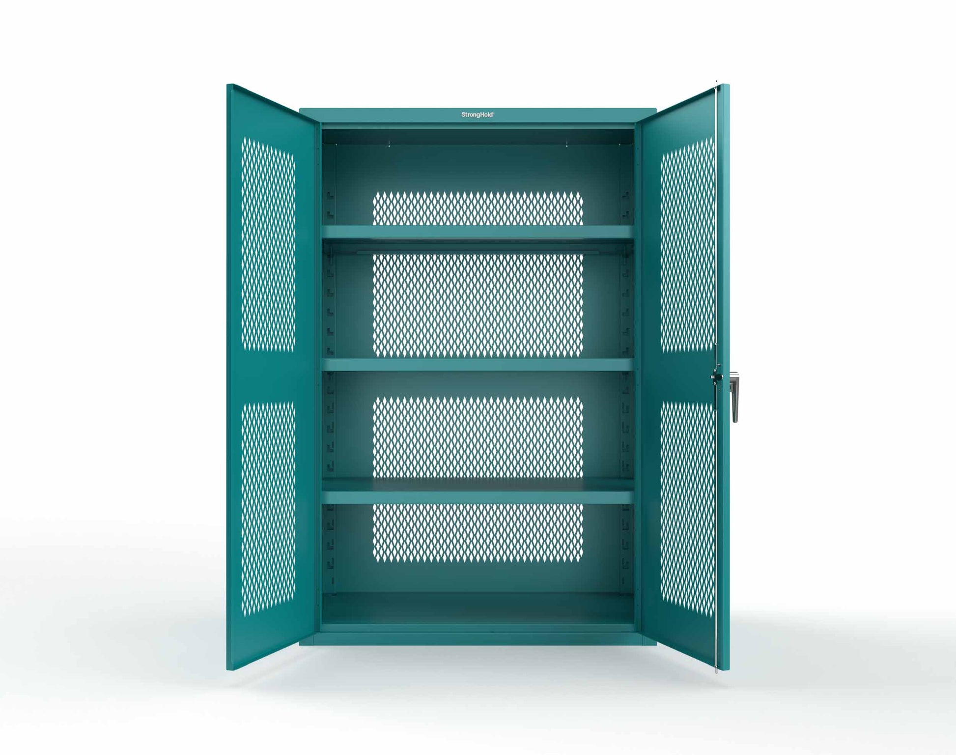 Heavy Duty 18 GA Ventilated Cabinet - 48 in. W x 24 in. D x 72 in. H - 46-VBS-243-P-5021