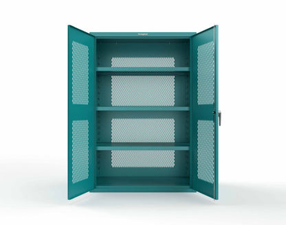 Heavy Duty 18 GA Ventilated Cabinet - 48 in. W x 24 in. D x 72 in. H - 46-VBS-243-P-5021