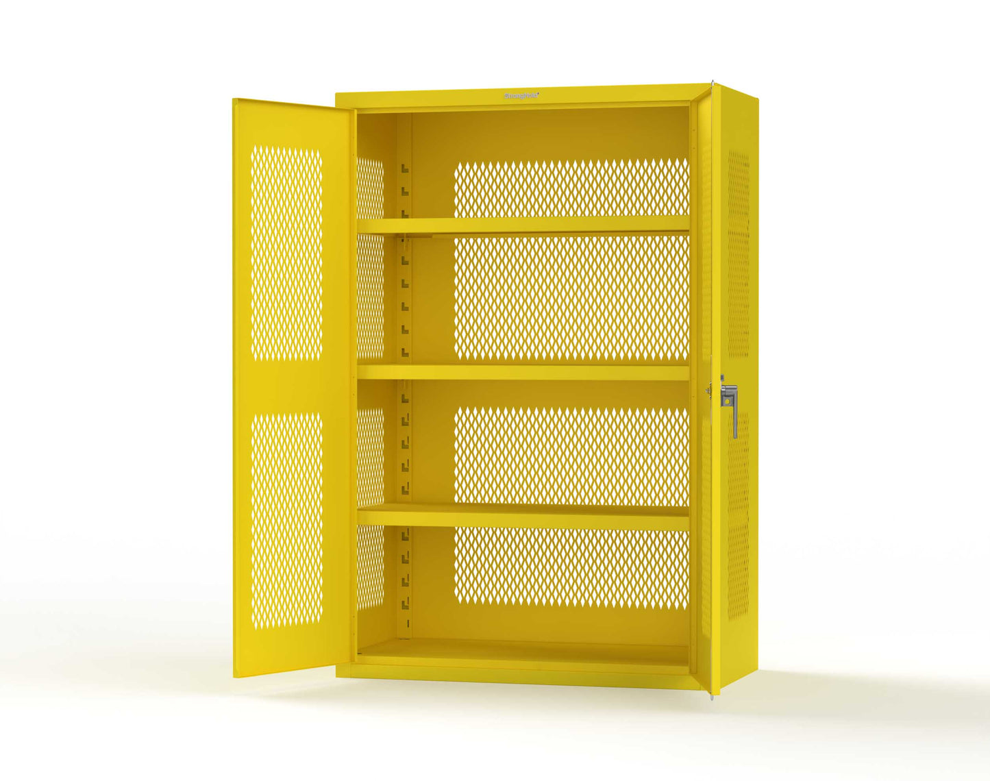 Heavy Duty 18 GA Ventilated Cabinet - 48 in. W x 24 in. D x 72 in. H - 46-VBS-243-P-1021