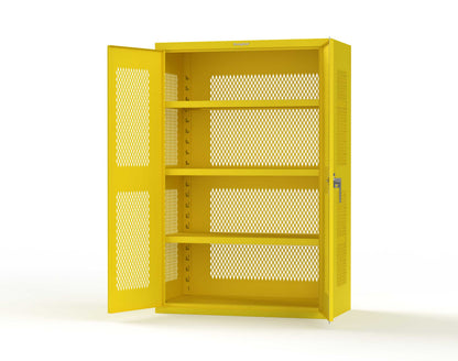 Heavy Duty 18 GA Ventilated Cabinet - 48 in. W x 24 in. D x 72 in. H - 46-VBS-243-P-1021