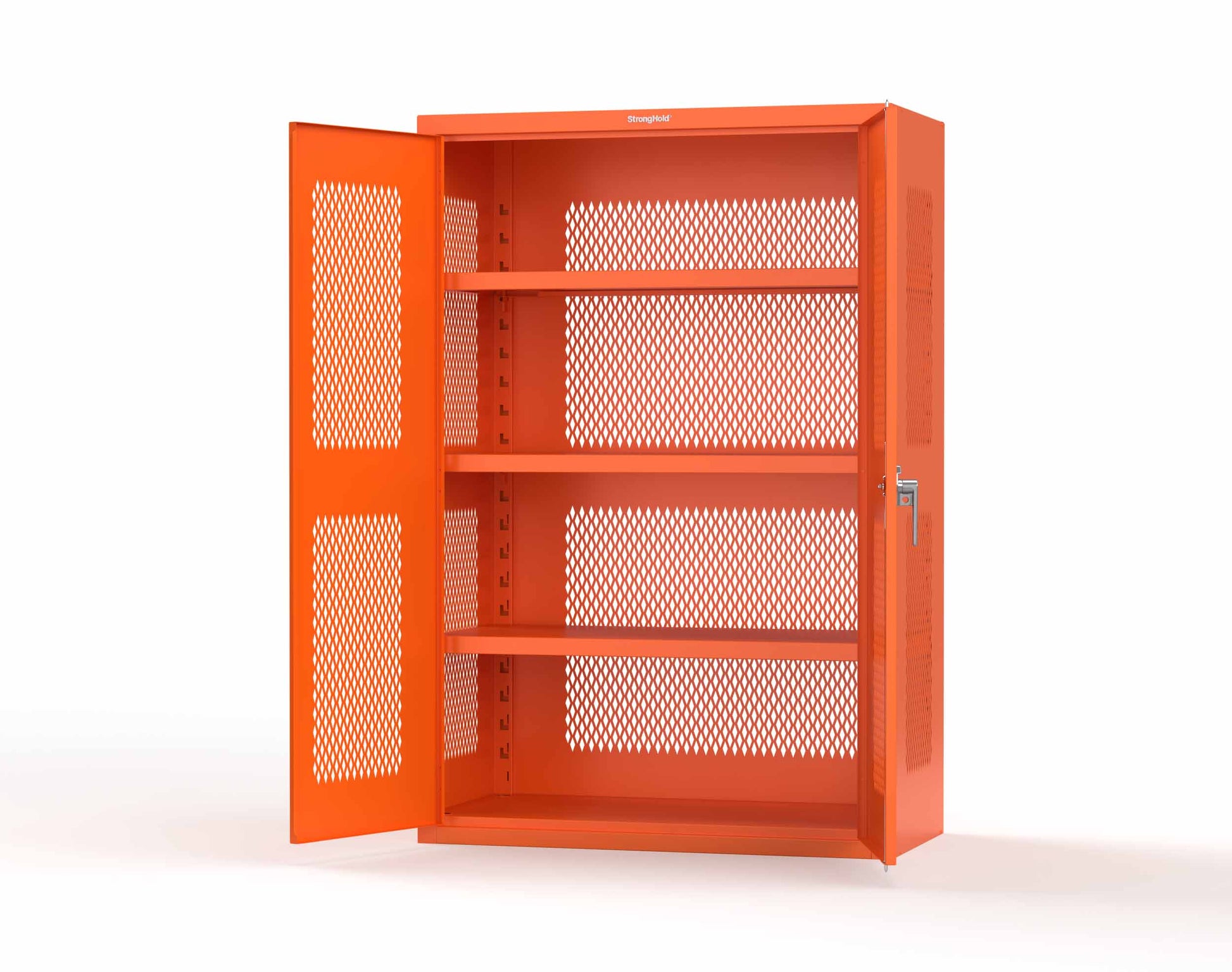 Heavy Duty 18 GA Ventilated Cabinet - 48 in. W x 24 in. D x 72 in. H - 46-VBS-243-P-2009