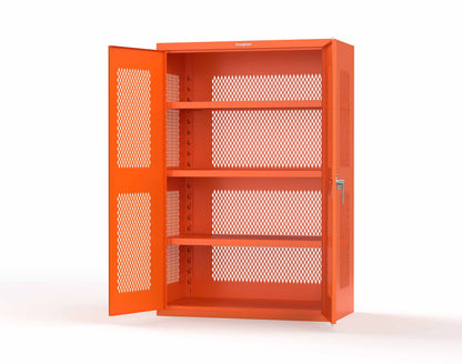 Heavy Duty 18 GA Ventilated Cabinet - 48 in. W x 24 in. D x 72 in. H - 46-VBS-243-P-2009