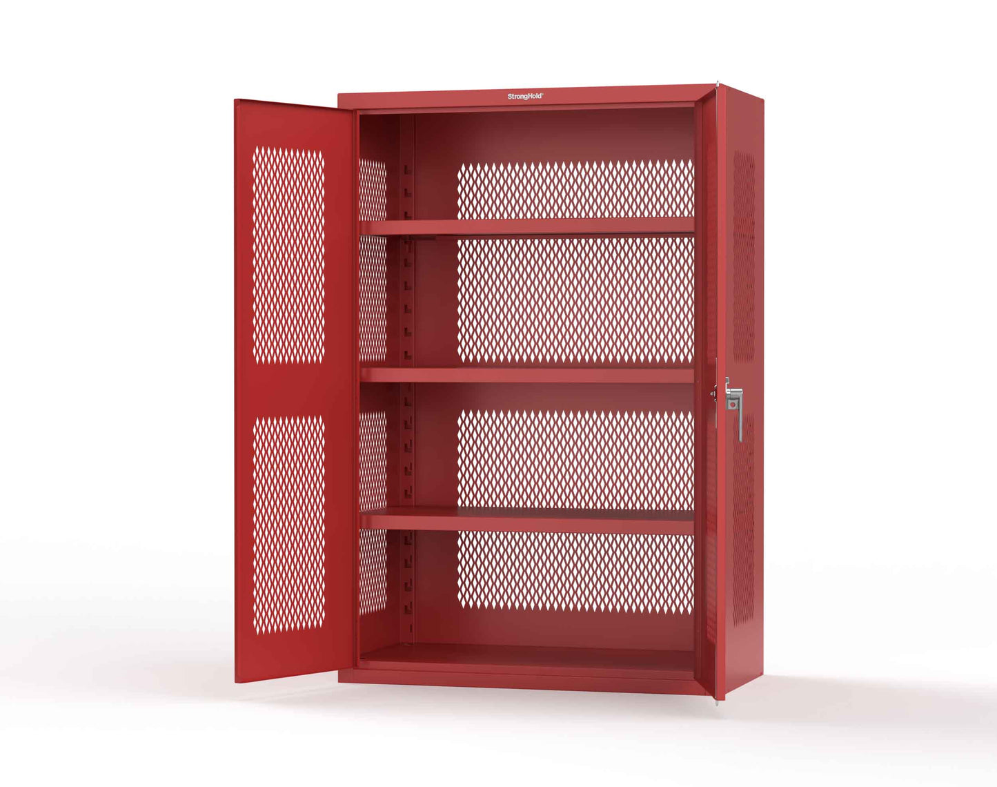 Heavy Duty 18 GA Ventilated Cabinet - 48 in. W x 24 in. D x 72 in. H - 46-VBS-243-P-3001
