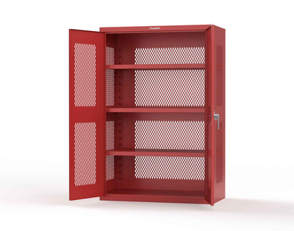 Heavy Duty 18 GA Ventilated Cabinet - 48 in. W x 24 in. D x 72 in. H - 46-VBS-243-P-3001