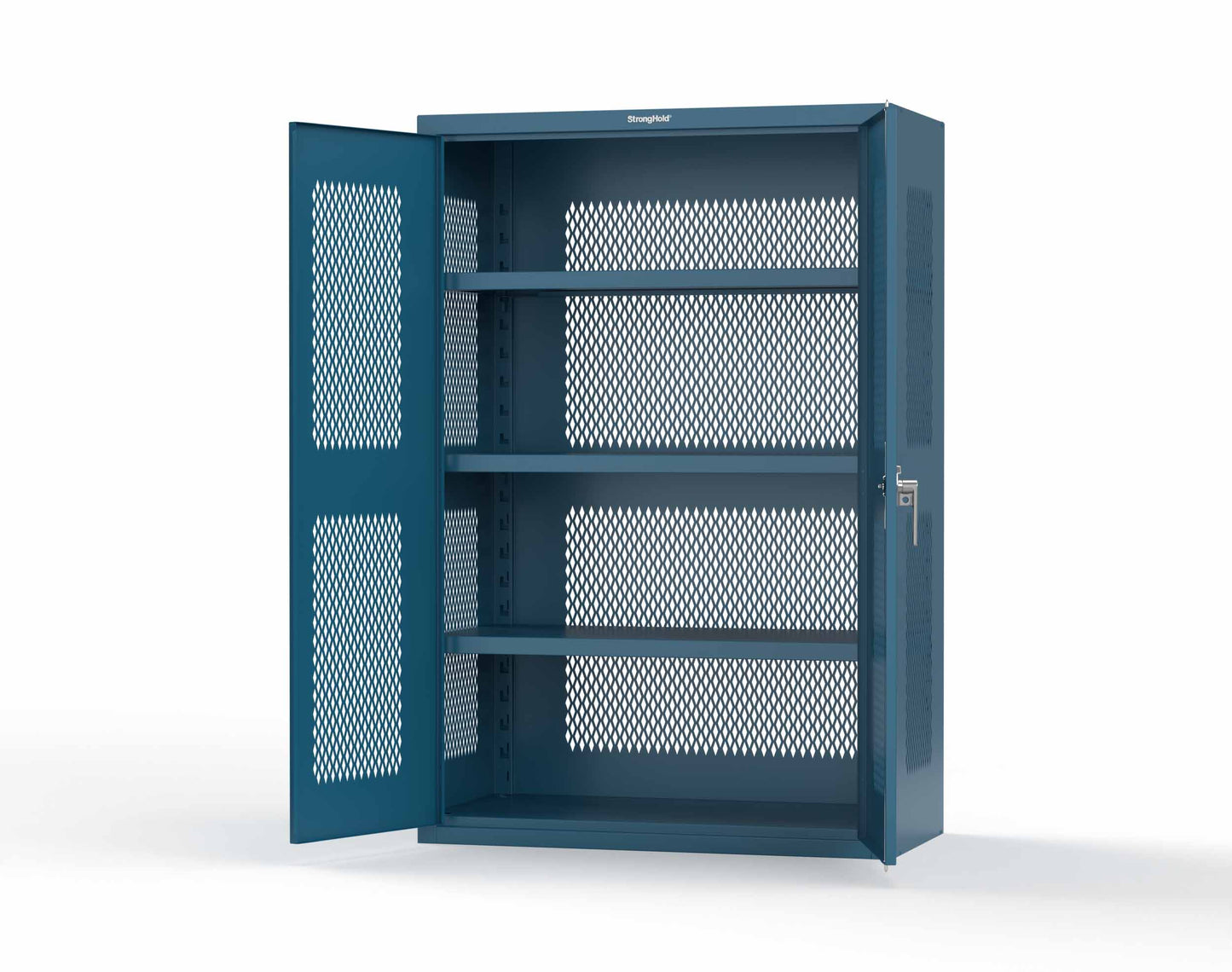 Heavy Duty 18 GA Ventilated Cabinet - 48 in. W x 24 in. D x 72 in. H - 46-VBS-243-P-5001
