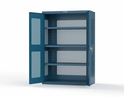Heavy Duty 18 GA Ventilated Cabinet - 48 in. W x 24 in. D x 72 in. H - 46-VBS-243-P-5001