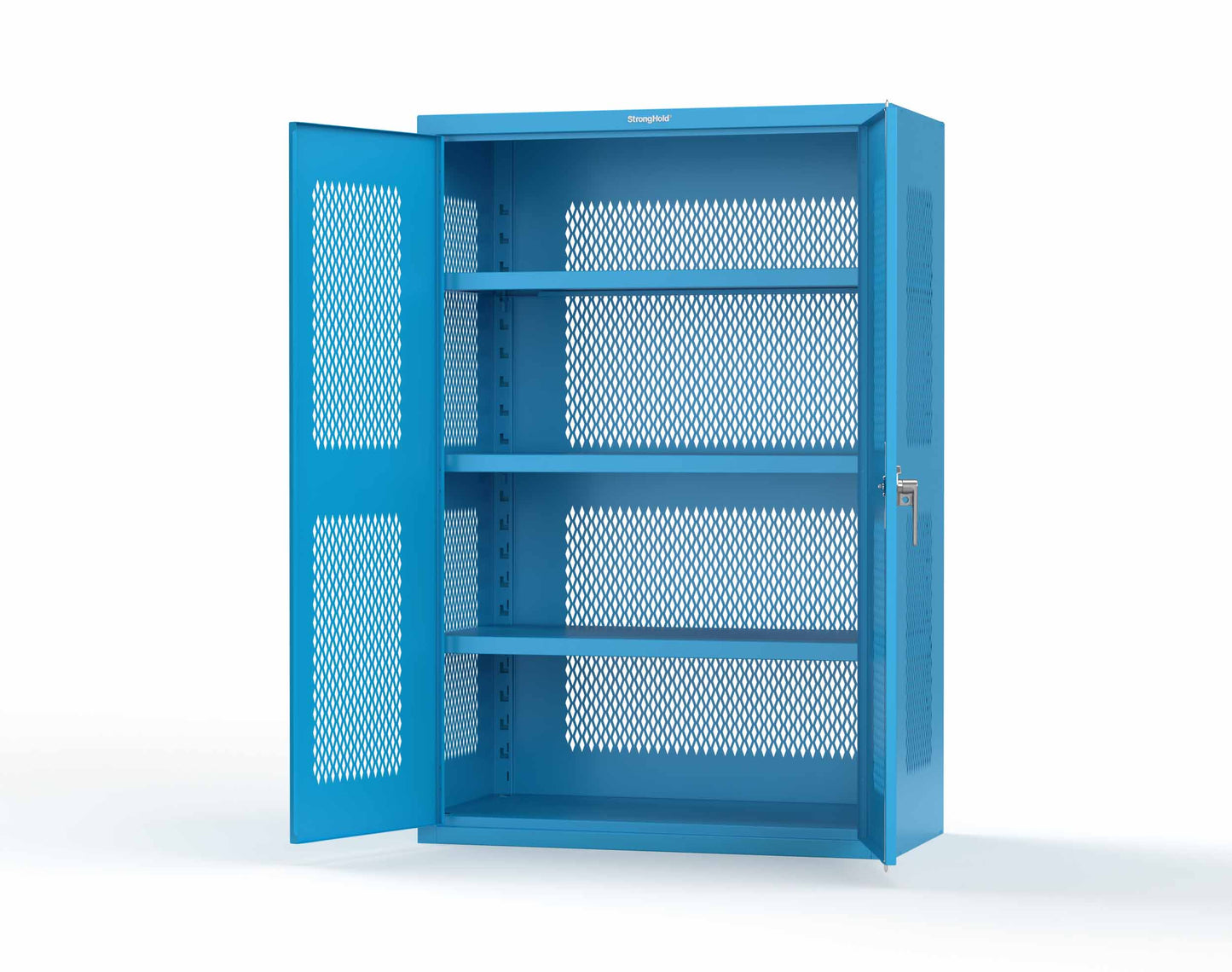 Heavy Duty 18 GA Ventilated Cabinet - 48 in. W x 24 in. D x 72 in. H - 46-VBS-243-P-5012
