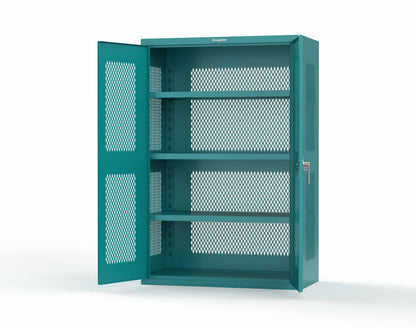 Heavy Duty 18 GA Ventilated Cabinet - 48 in. W x 24 in. D x 72 in. H - 46-VBS-243-P-5021
