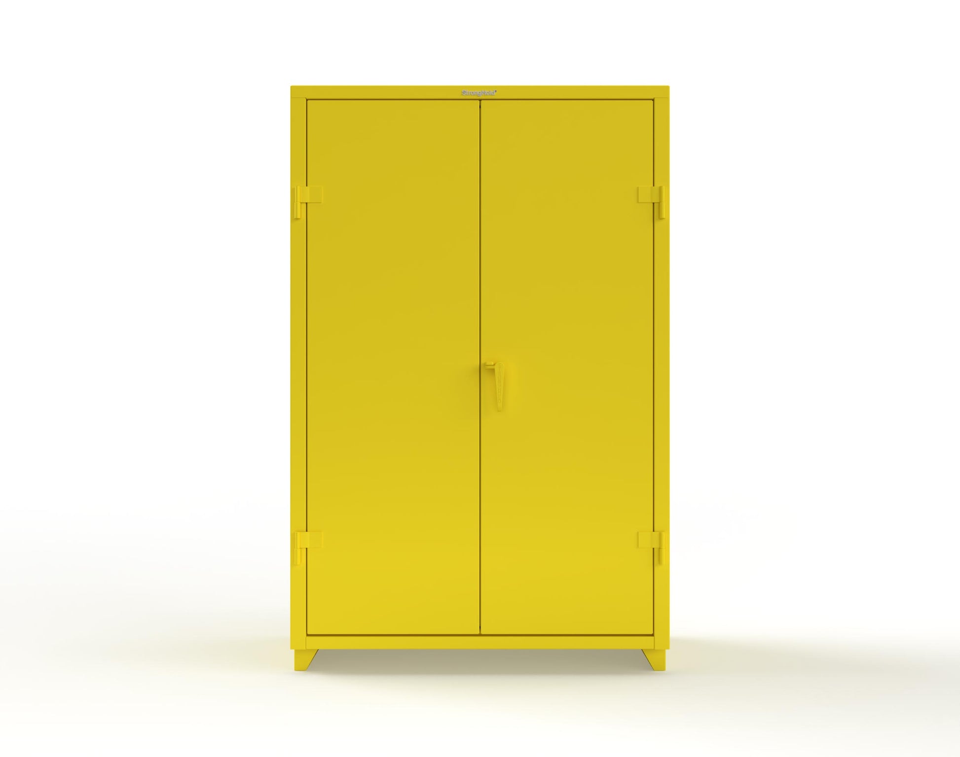 Extra Heavy Duty 14 GA Uniform Cabinet with 4 Shelves - 48 In. W x 24 In. D x 75 In. H - 46-W-244-L-1021