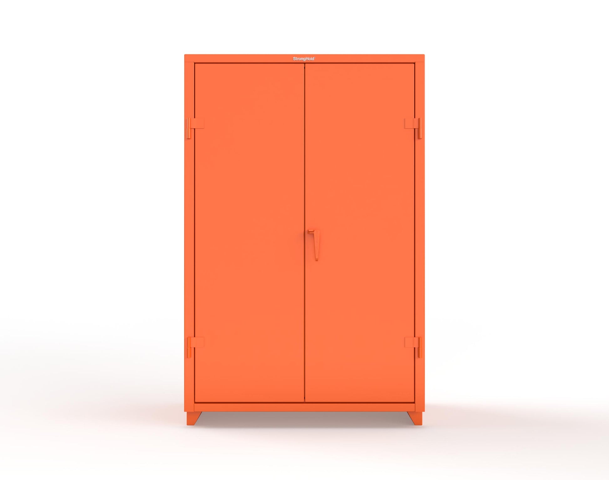 Extra Heavy Duty 14 GA Uniform Cabinet with 4 Shelves - 48 In. W x 24 In. D x 75 In. H - 46-W-244-L-2009