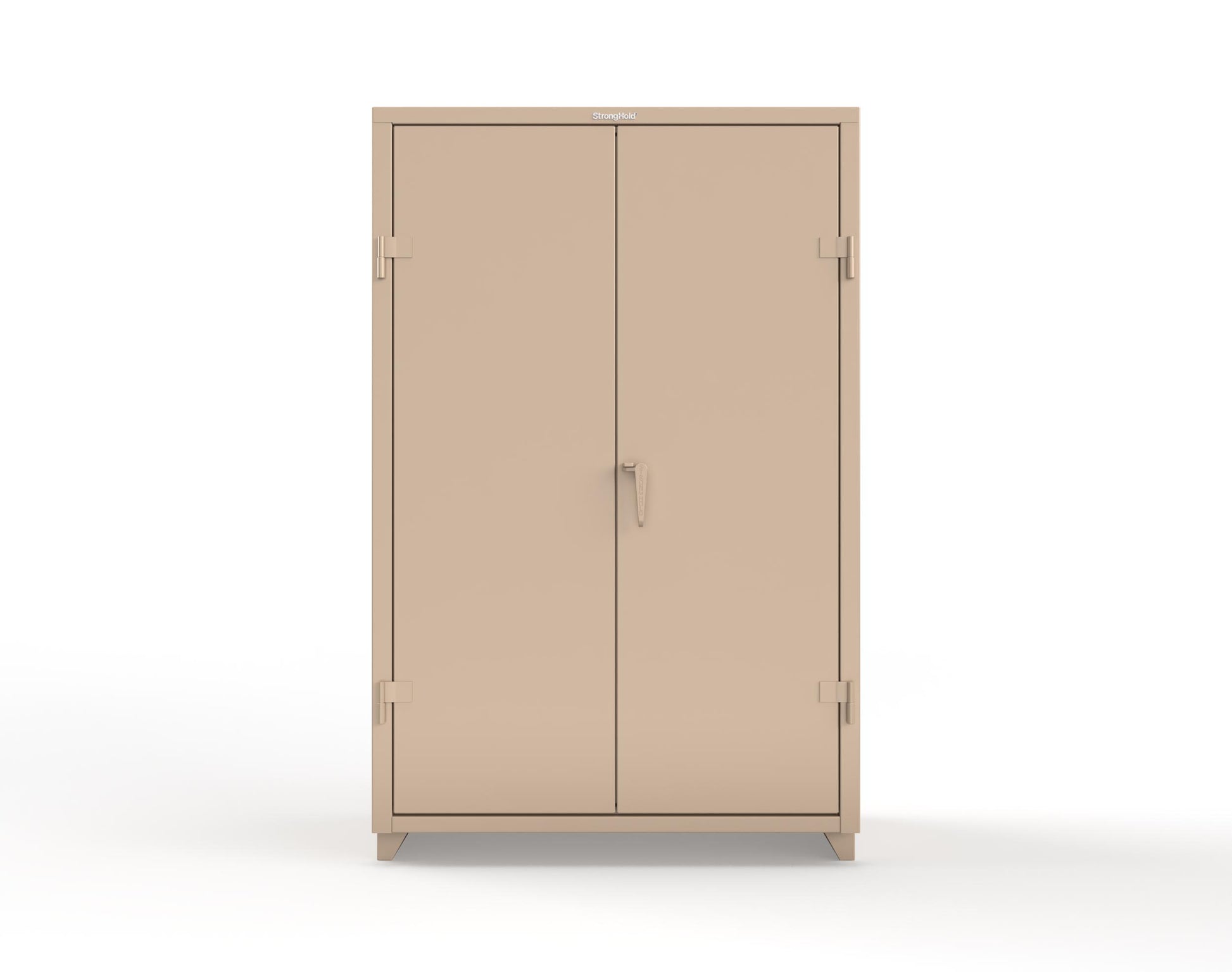 Extra Heavy Duty 14 GA Uniform Cabinet with 5 Shelves - 48 In. W x 24 In. D x 75 In. H - 46-W-245-L-1019