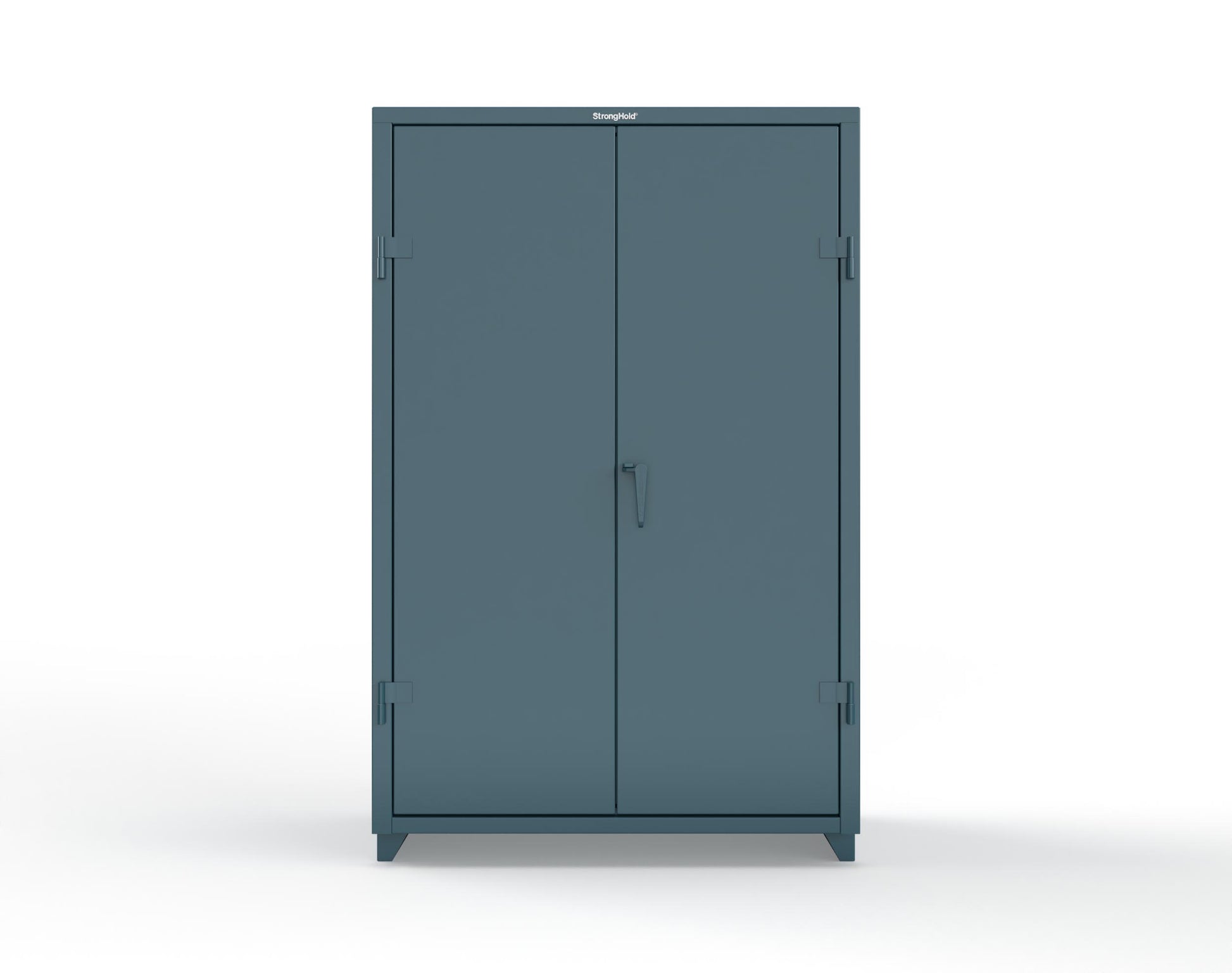 Extra Heavy Duty 14 GA Uniform Cabinet with 5 Shelves - 48 In. W x 24 In. D x 75 In. H - 46-W-245-L-5001