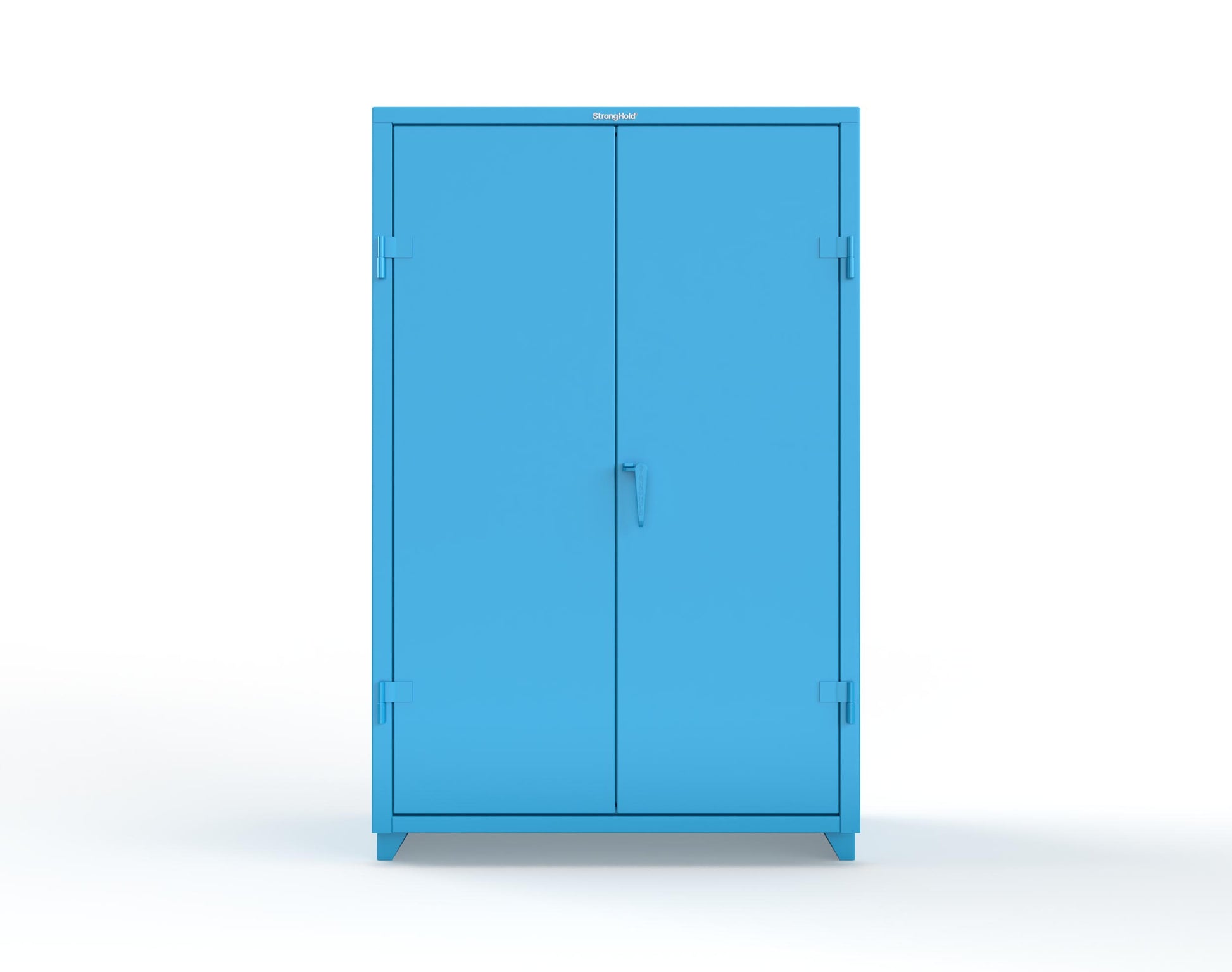 Extra Heavy Duty 14 GA Uniform Cabinet with 5 Shelves - 48 In. W x 24 In. D x 75 In. H - 46-W-245-L-5012