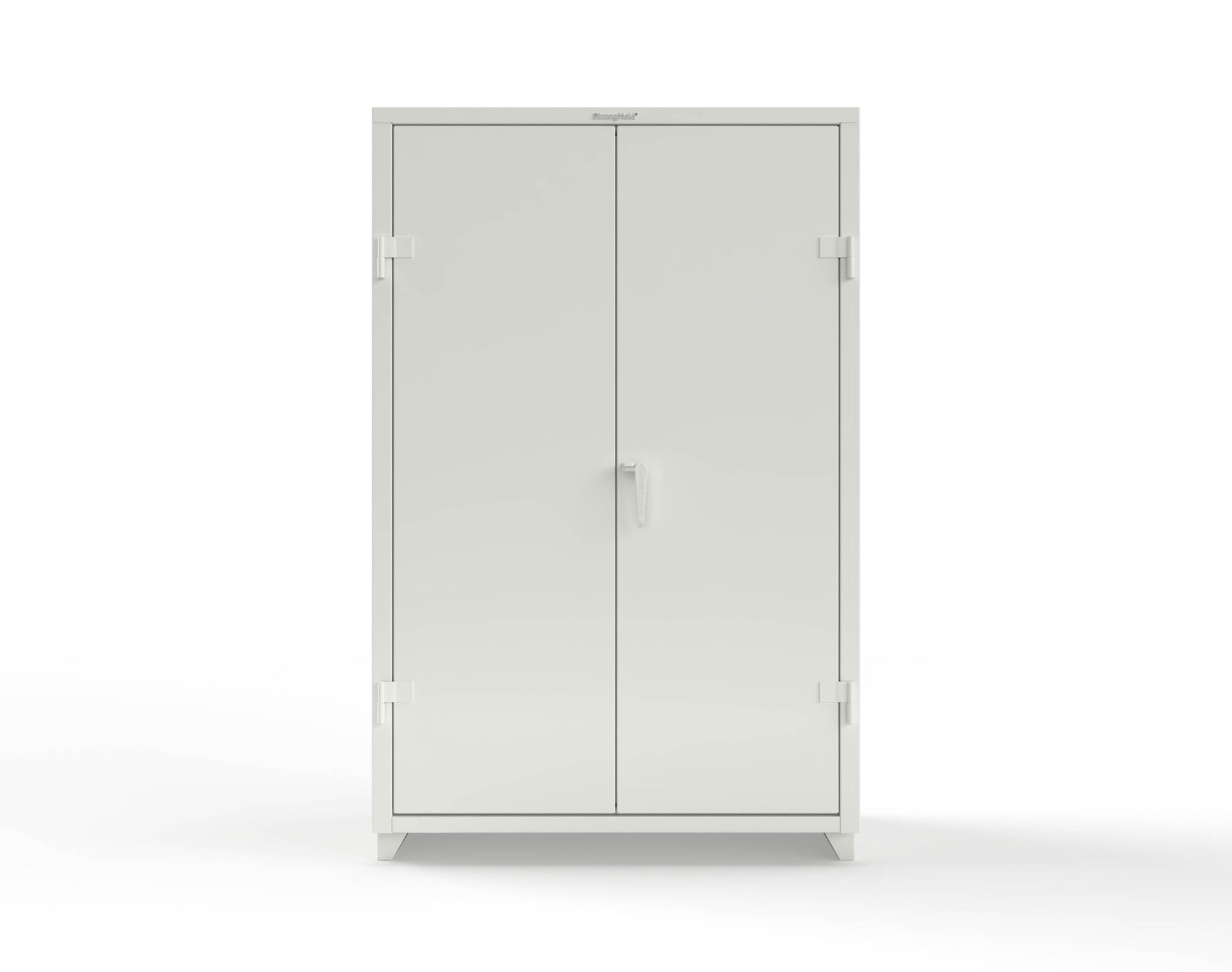 Extra Heavy Duty 14 GA Uniform Cabinet with 5 Shelves - 48 In. W x 24 In. D x 75 In. H - 46-W-245-L-9003