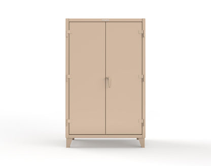 Extreme Duty 12 GA Uniform Cabinet with 5 Shelves - 48 In. W x 24 In. D x 78 In. H - 46-W-245-1019
