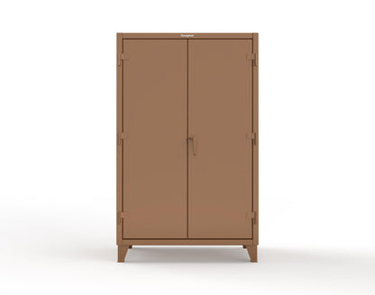 Extreme Duty 12 GA Uniform Cabinet with 5 Shelves - 48 In. W x 24 In. D x 78 In. H - 46-W-245-8008