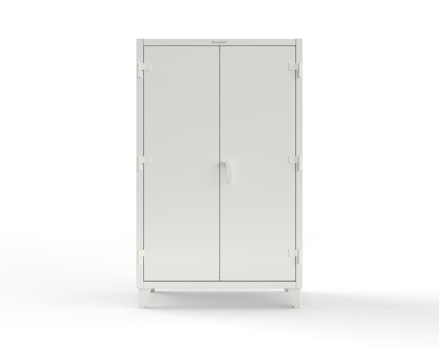 Extreme Duty 12 GA Uniform Cabinet with 5 Shelves - 48 In. W x 24 In. D x 78 In. H - 46-W-245-9003