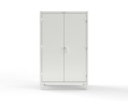 Extreme Duty 12 GA Uniform Cabinet with 5 Shelves - 48 In. W x 24 In. D x 78 In. H - 46-W-245-9003