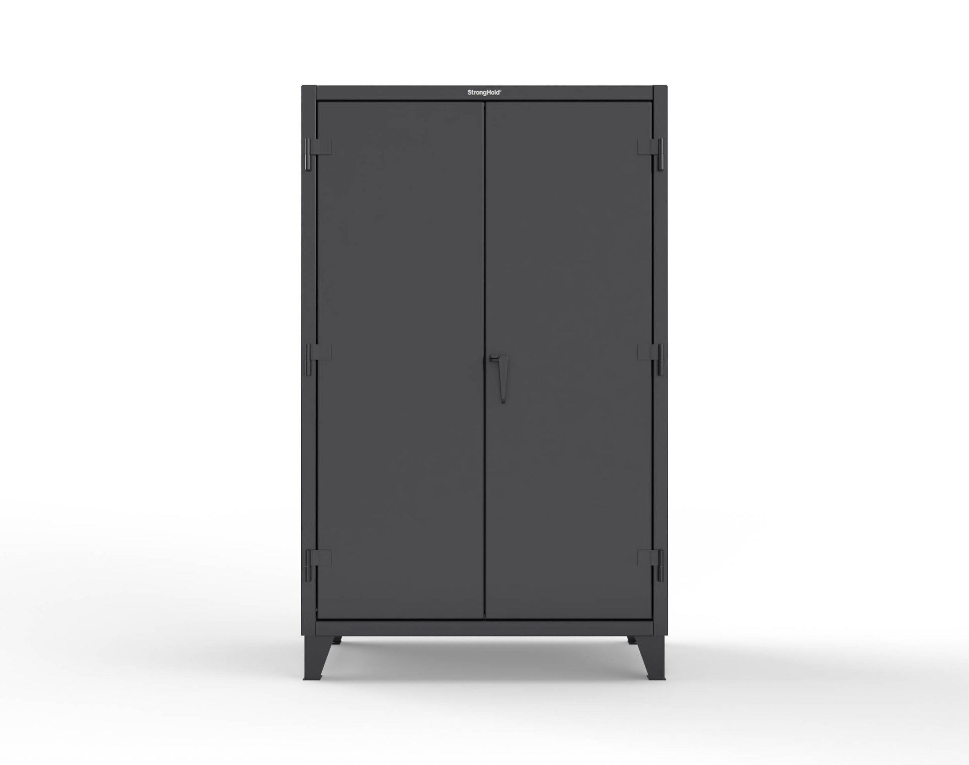 Extreme Duty 12 GA Uniform Cabinet with 5 Shelves - 48 In. W x 24 In. D x 78 In. H - 46-W-245-9005