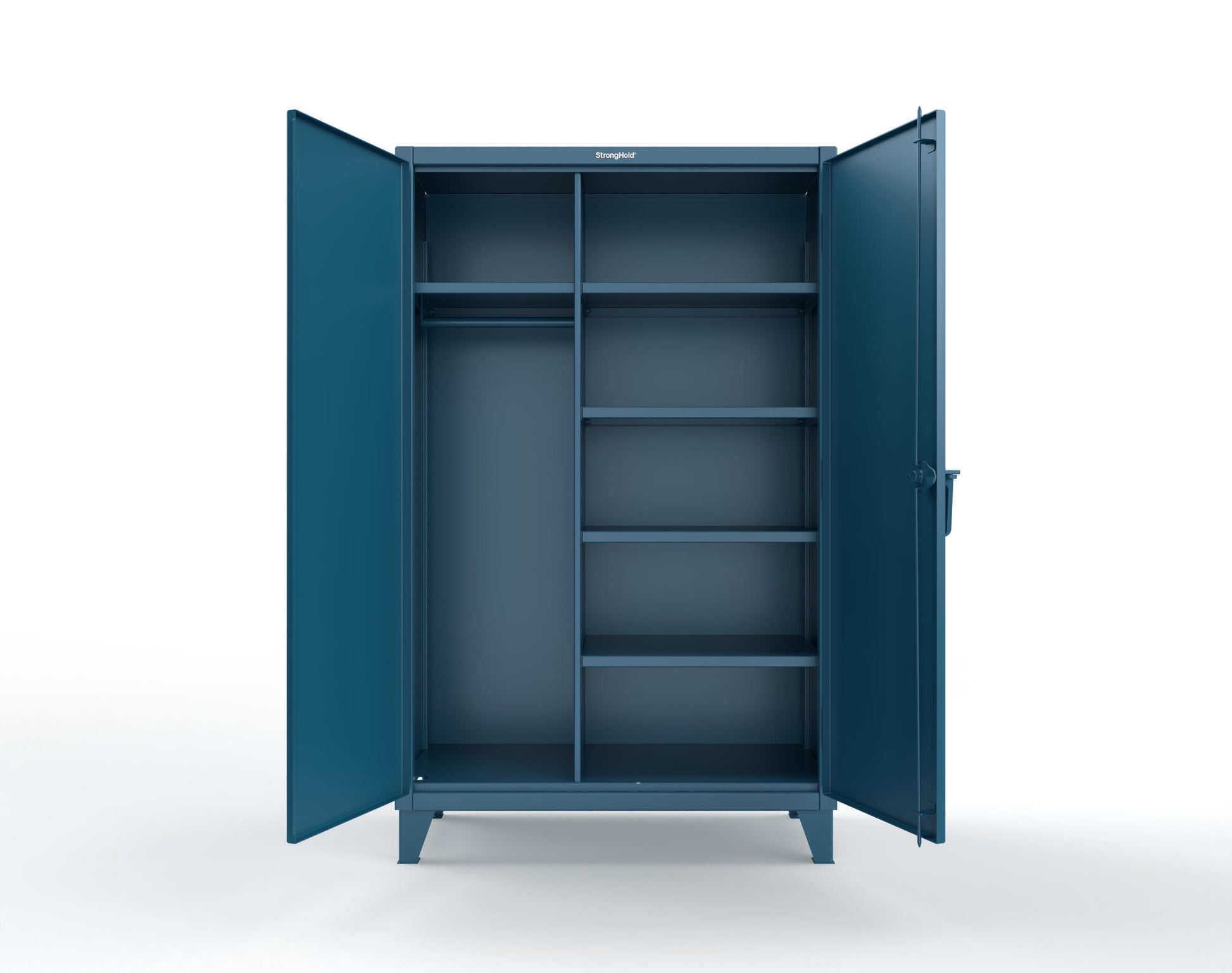 Extreme Duty 12 GA Uniform Cabinet with 5 Shelves - 48 In. W x 24 In. D x 78 In. H - 46-W-245-5001