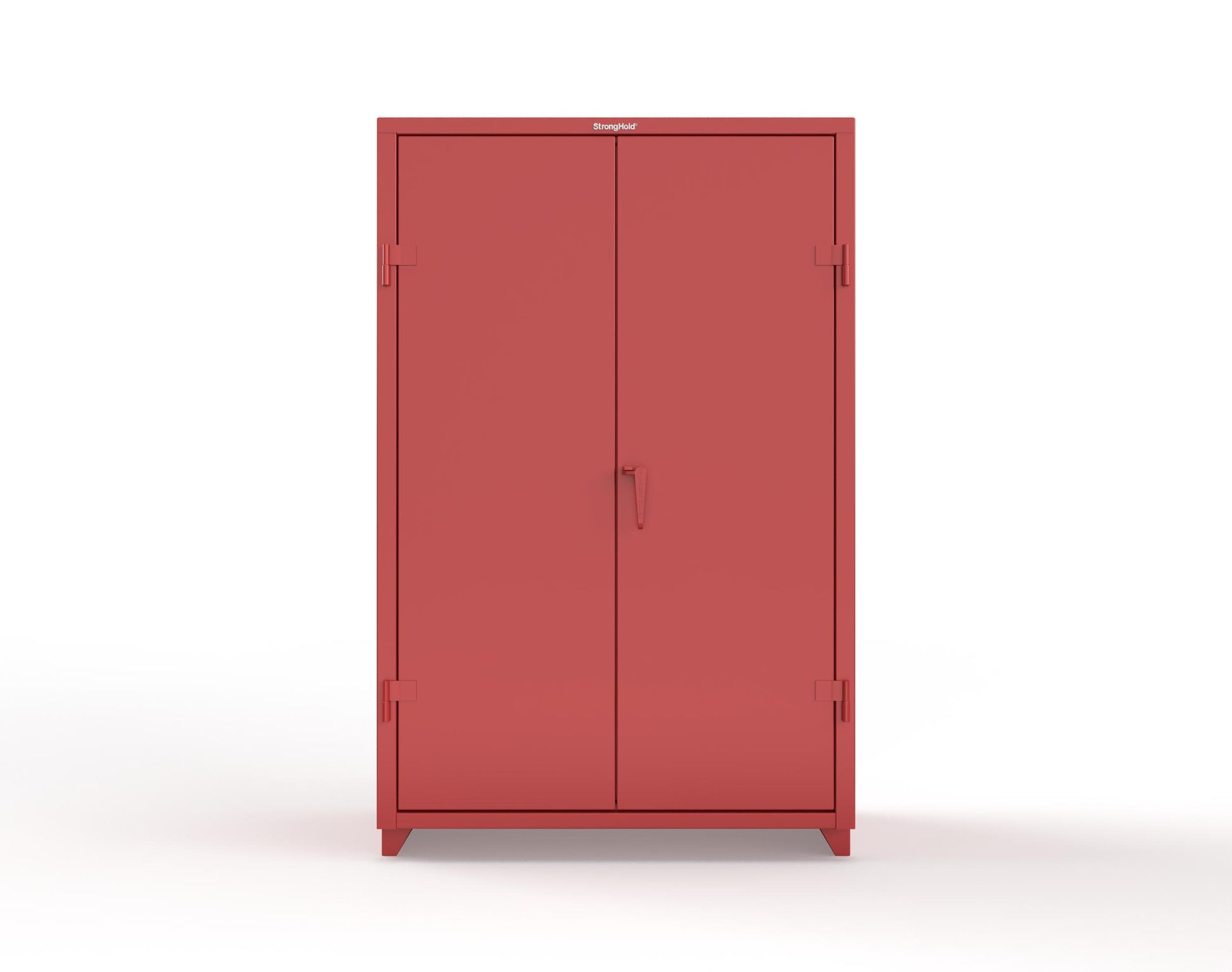 Extra Heavy Duty 14 GA Uniform Cabinet with Hanger Rod, 1 Shelf - 48 In. W x 24 In. D x 75 In. H - 46-WR-241-L-3001