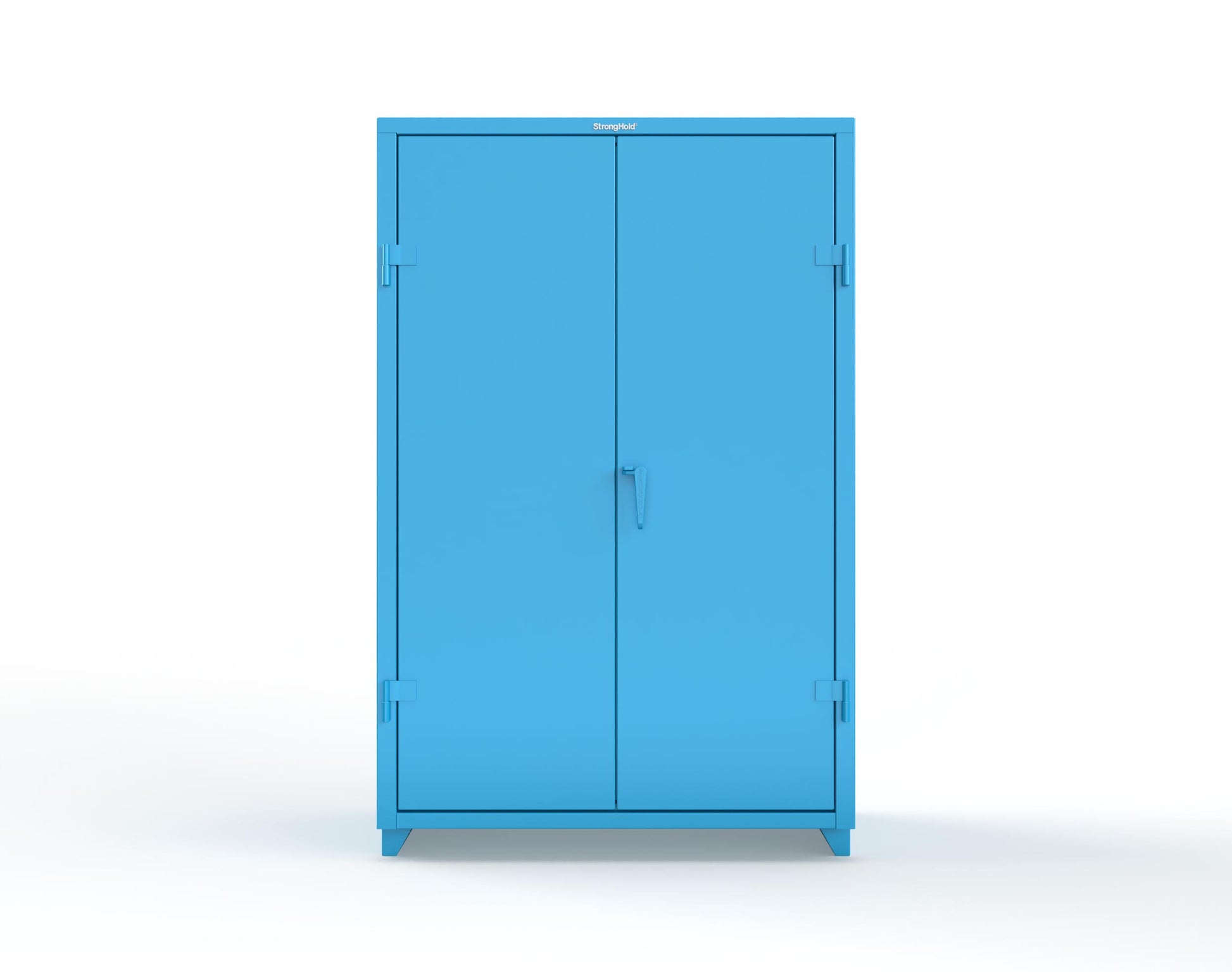 Extra Heavy Duty 14 GA Uniform Cabinet with Hanger Rod, 1 Shelf - 48 In. W x 24 In. D x 75 In. H - 46-WR-241-L-5012