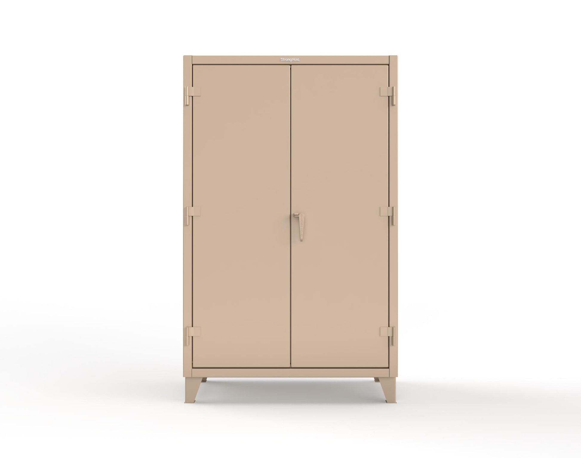 Extreme Duty 12 GA Uniform Cabinet with Hanger Rod, 1 Shelf - 48 In. W x 24 In. D x 78 In. H - 46-WR-241-1019
