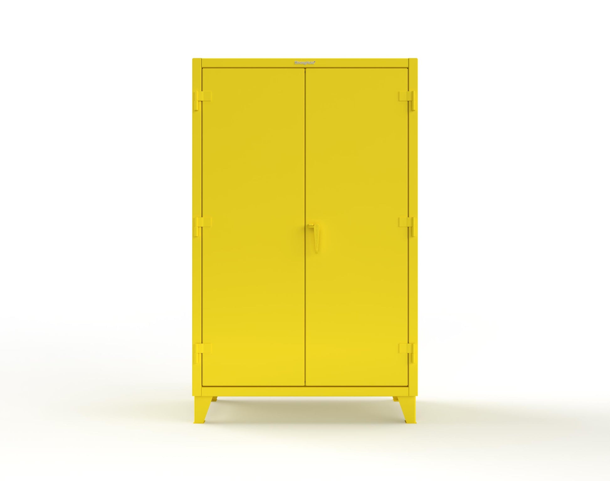 Extreme Duty 12 GA Uniform Cabinet with Hanger Rod, 1 Shelf - 48 In. W x 24 In. D x 78 In. H - 46-WR-241-1021
