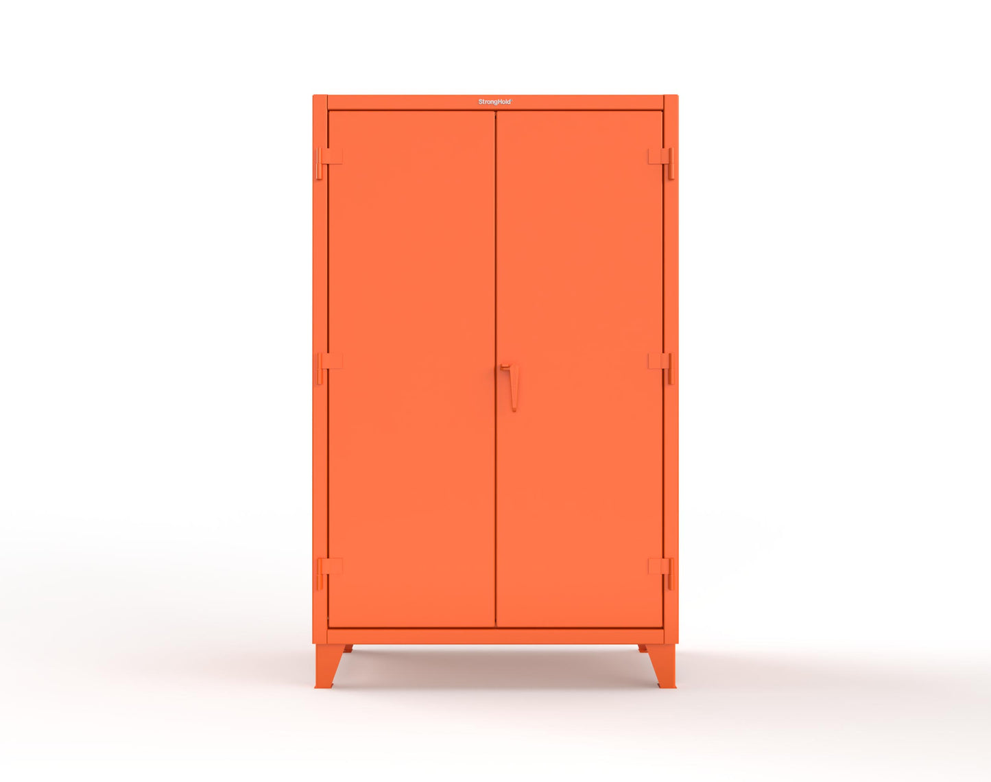 Extreme Duty 12 GA Uniform Cabinet with Hanger Rod, 1 Shelf - 48 In. W x 24 In. D x 78 In. H - 46-WR-241-2009