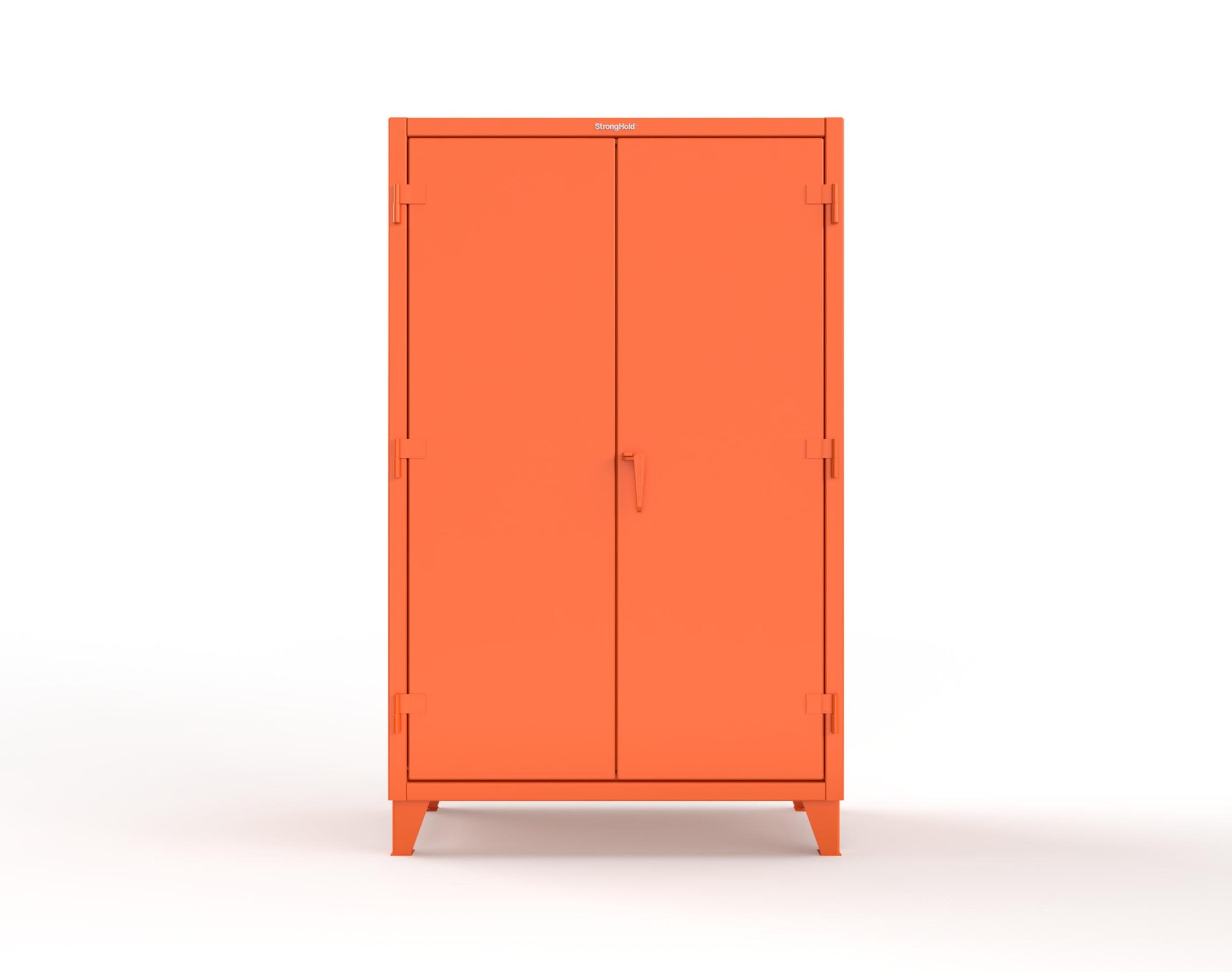 Extreme Duty 12 GA Uniform Cabinet with Hanger Rod, 1 Shelf - 48 In. W x 24 In. D x 78 In. H - 46-WR-241-2009