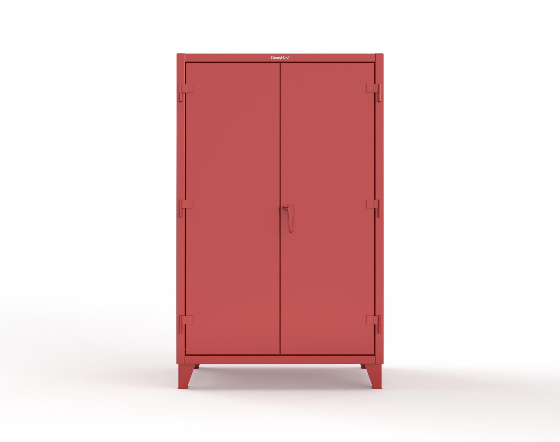 Extreme Duty 12 GA Uniform Cabinet with Hanger Rod, 1 Shelf - 48 In. W x 24 In. D x 78 In. H - 46-WR-241-3001