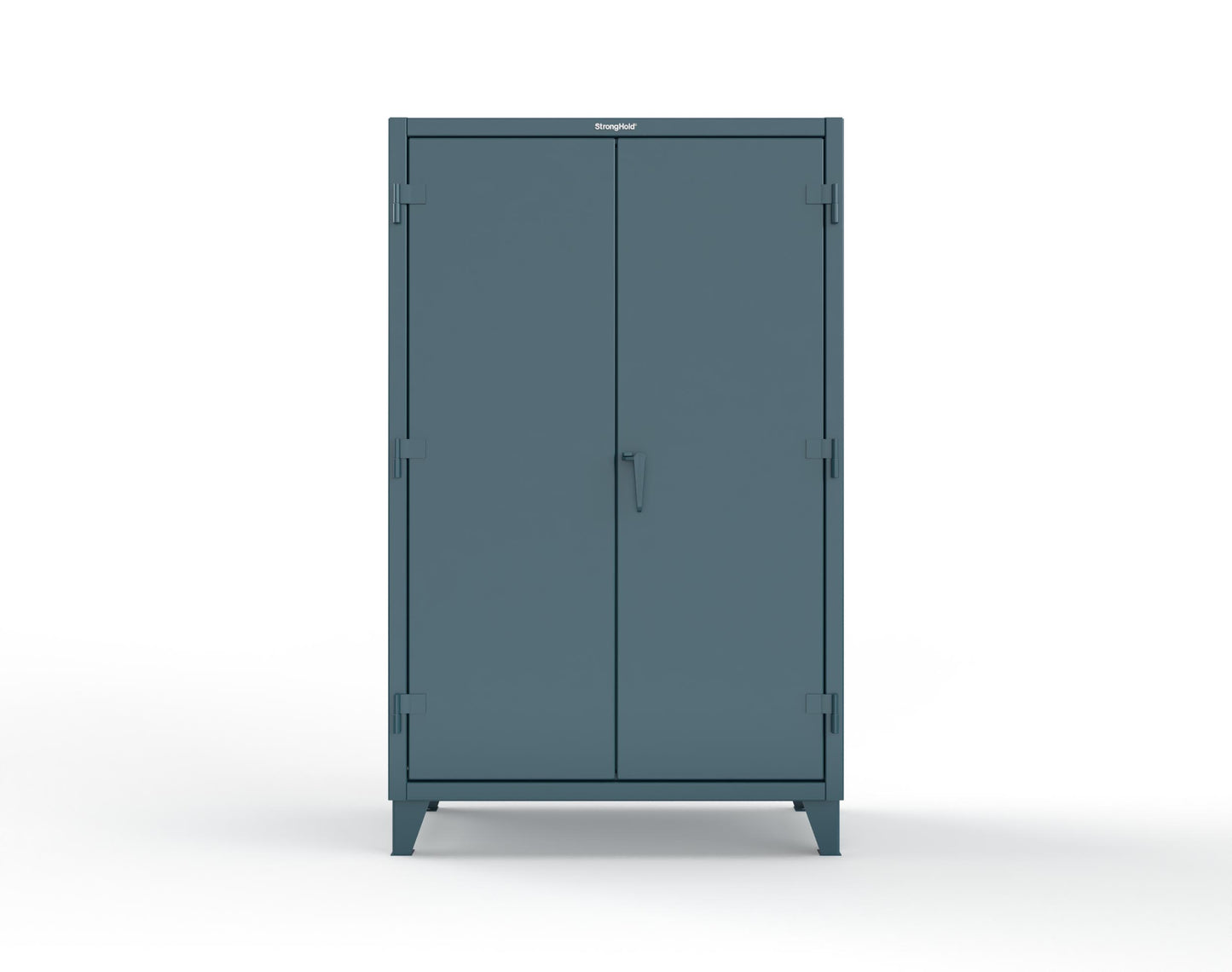 Extreme Duty 12 GA Uniform Cabinet with Hanger Rod, 1 Shelf - 48 In. W x 24 In. D x 78 In. H - 46-WR-241-5001