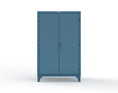 Extreme Duty 12 GA Uniform Cabinet with Hanger Rod, 1 Shelf - 48 In. W x 24 In. D x 78 In. H - 46-WR-241-5001