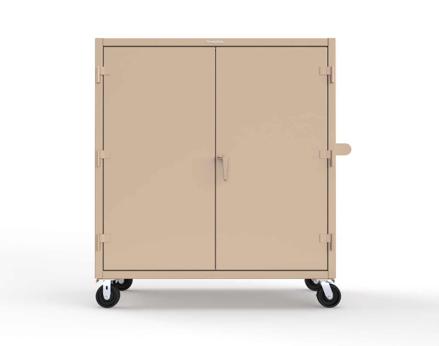Extreme Duty 12 GA Mobile Rigging Cabinet with 7 Half-Width Drawers, 2 Shelves - 60 in. W x 24 in. D x 68 in. H - 55-242-7/5DB-CA-1019