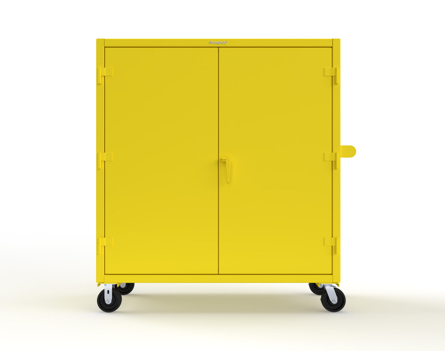 Extreme Duty 12 GA Mobile Rigging Cabinet with 7 Half-Width Drawers, 2 Shelves - 60 in. W x 24 in. D x 68 in. H - 55-242-7/5DB-CA-1021